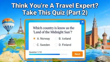 Think You’re A Travel Expert? Take This Quiz！